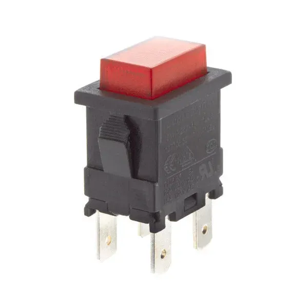 Interrupteur pour chaudière Fleck rouge Ø 20 mm code 569424