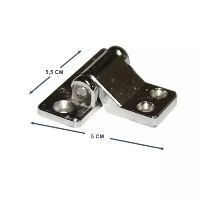 Petite charnière universelle pour chambre froide – 2 trous