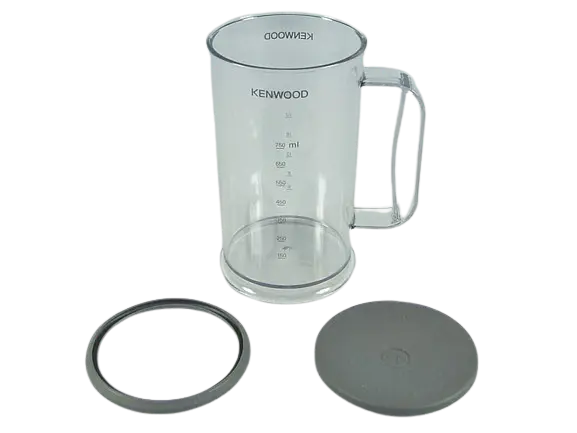 Kenwood verre avec couvercle et joint pour mixeur KW714803