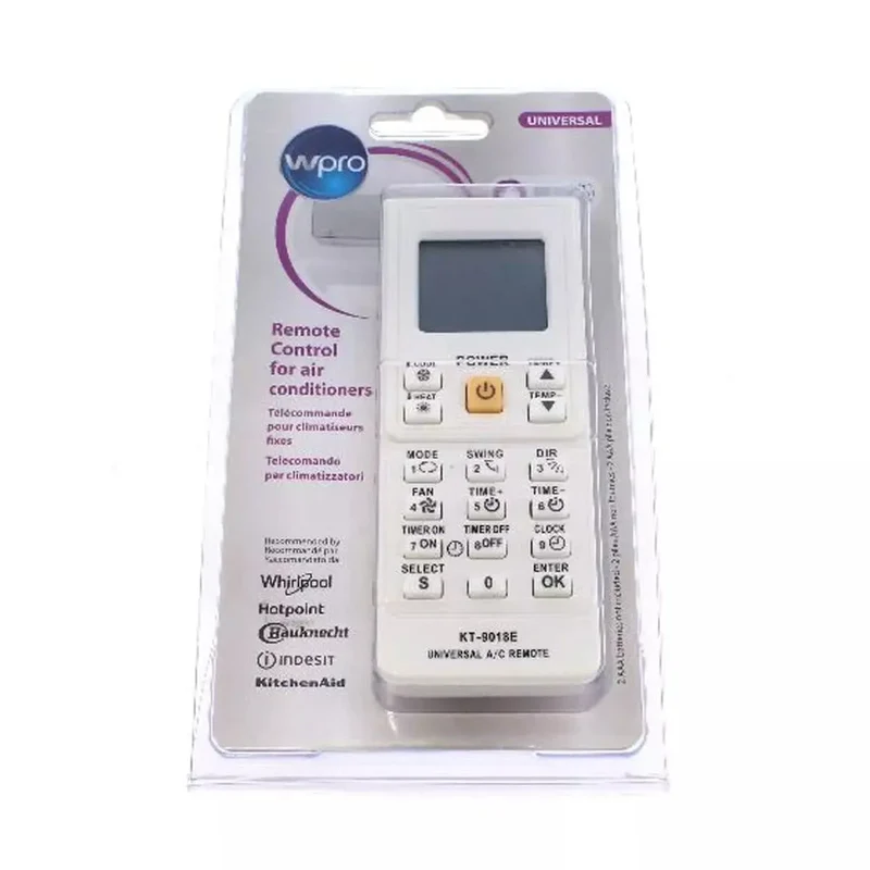 Télécommande universelle pour climatisation Whirlpool Wpro 484000008628
