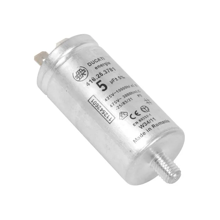 Condensateur pour moteur de ventilateur de sèche-linge à tambour Electrolux, AEG 1125427003
