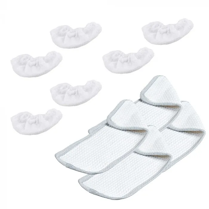 Paquet de 4 chiffons et 6 housses pour Polti Vaporetto PAEU0210