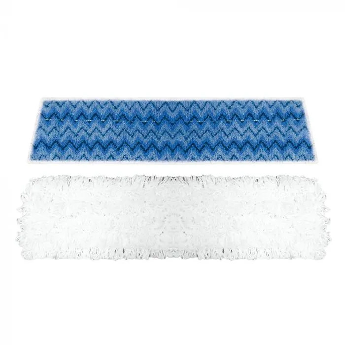 Jeu de deux chiffons en microfibre pour le balai vapeur Polti Steam Mop PAEU0268