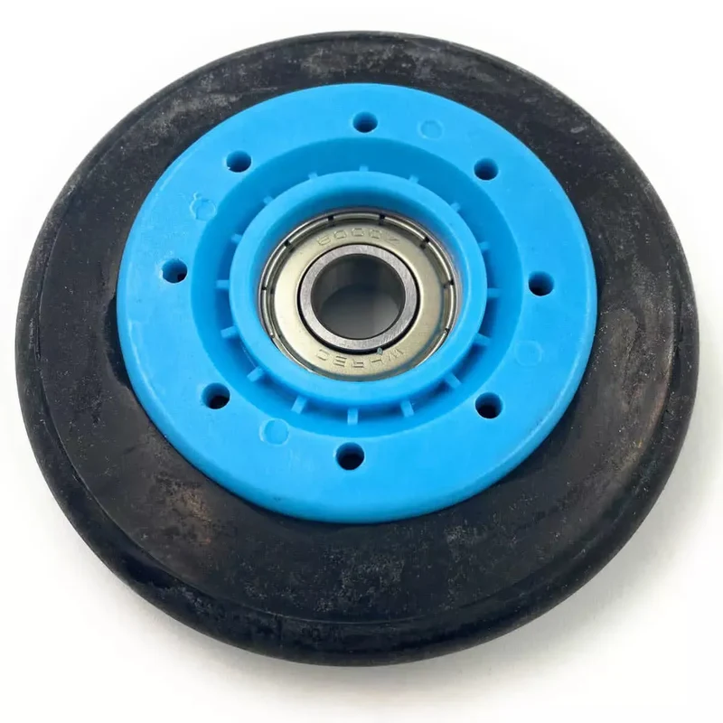 Roulette de support de tambour pour sèche-linge Candy, Haier 49055459