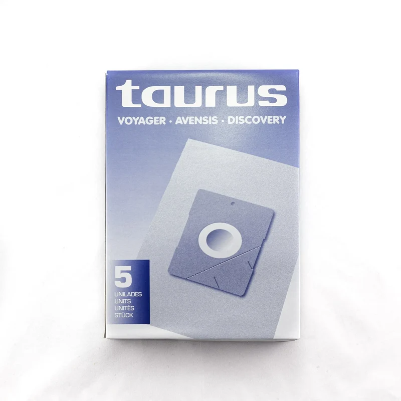 Pack de 5 sacs pour aspirateurs Taurus Voyager, Avensis et Discovery 090034000