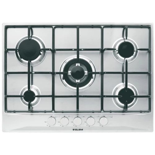 Table de cuisson gaz 70cm Glem GT755IX