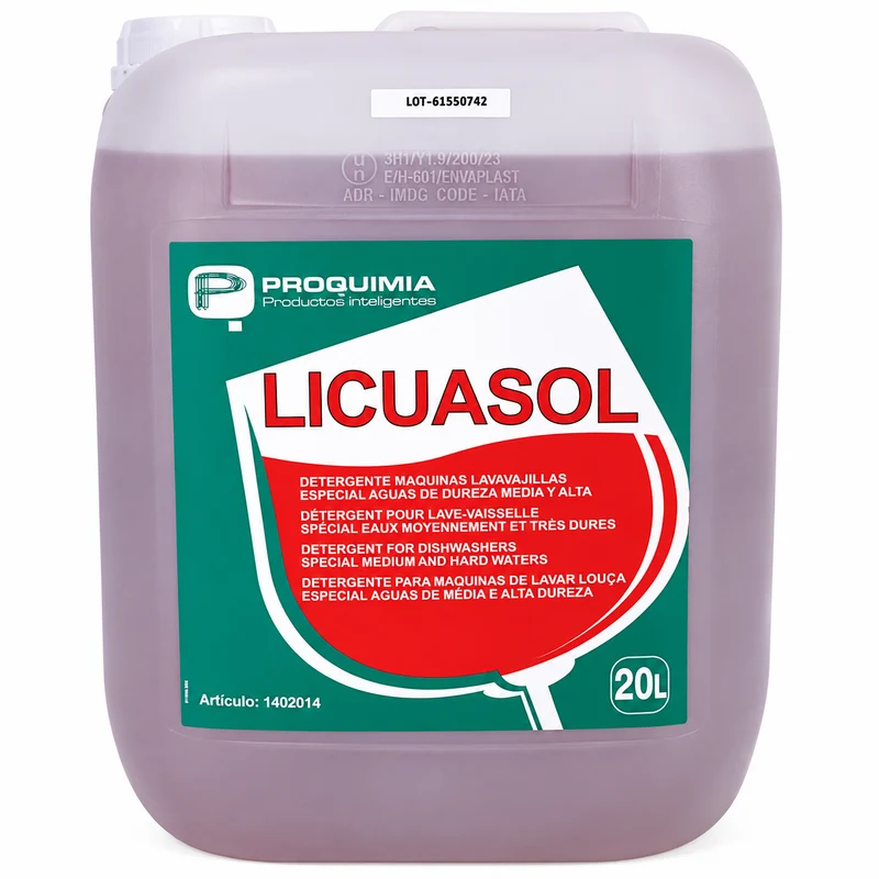 Produit lavage automatique LICUASOL pour lave-vaisselle