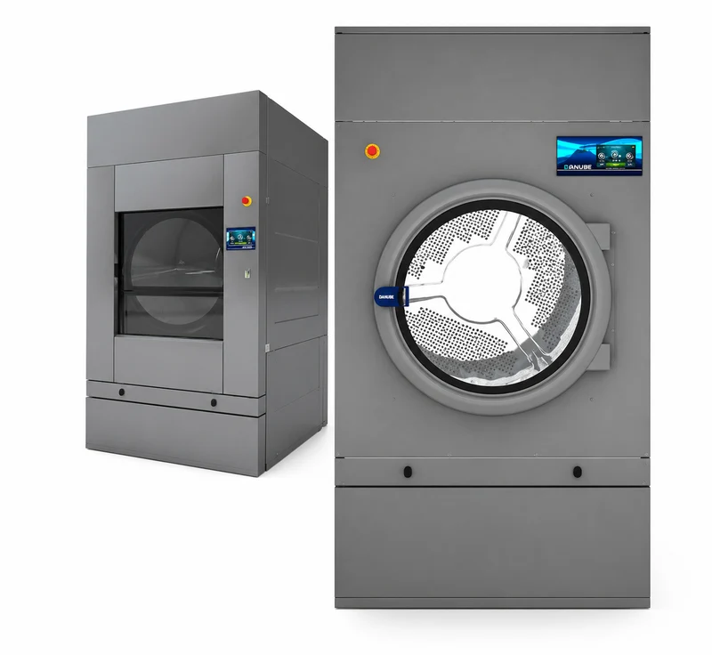 Sèche-linge DANUBE DD 45 E ET2 GOLD - Capacité 45 kg