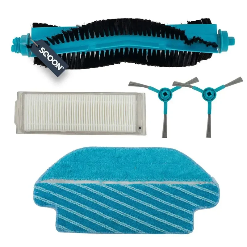 Kit d'entretien pour robot aspirateur Cecotec Conga 3290, 3390, 3490, 3590, 3690 et 3790 5 pièces S0911