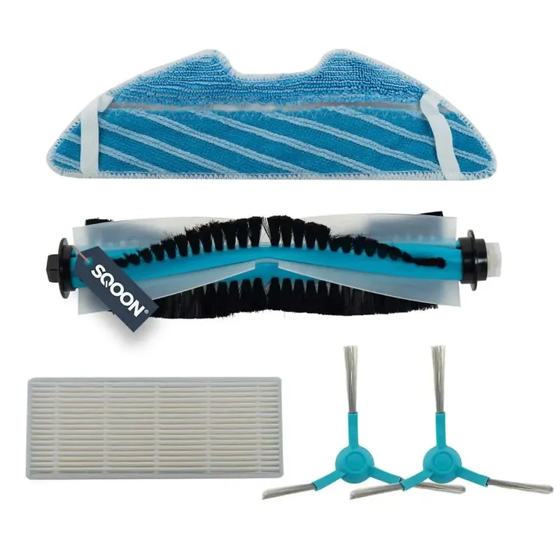 Kit d'entretien pour robot aspirateur Cecotec Conga 1290, 1390, 1490 et 1590 5 pièces S0909