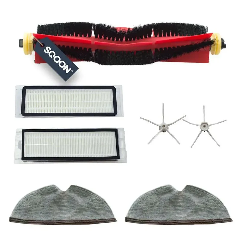 Kit d'entretien pour robot aspirateur Roborock S5 Max, S6, S6 Pure, S60 et S65 7 pièces S0906