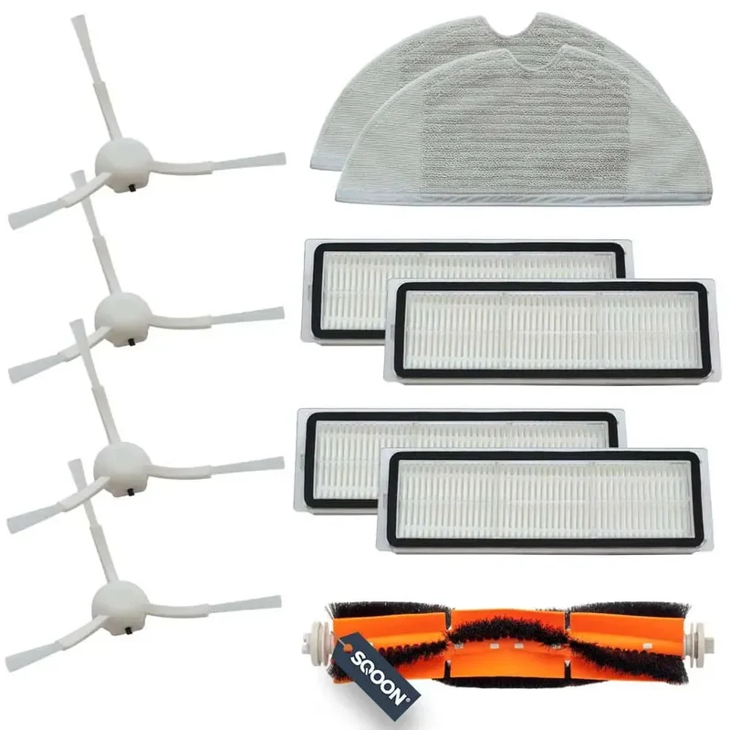 Kit d'entretien pour robot aspirateur Roborock C1 et Xiaowa Lite 11 pièces S0904