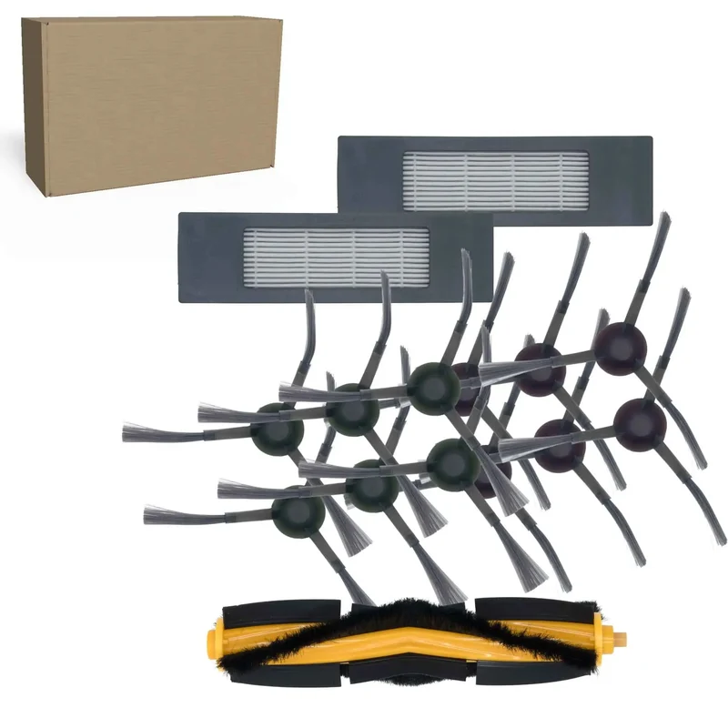 Kit de maintenance pour robot aspirateur Ecovacs Deebot N8, T8, T9, Ozmo 920, Ozmo 950 et Yeedi 9 pièces R0525