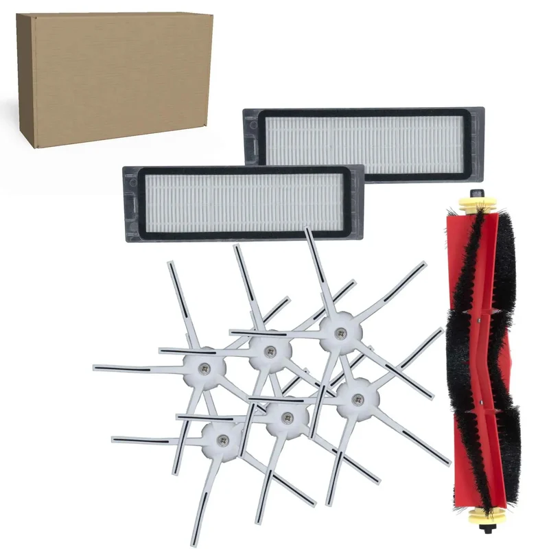 Kit de maintenance pour robot aspirateur Roborock S5, S5 Max, S6, S6 Pure, S6 MaxV, S50, S55, S60 et S65 9 pièces R0523