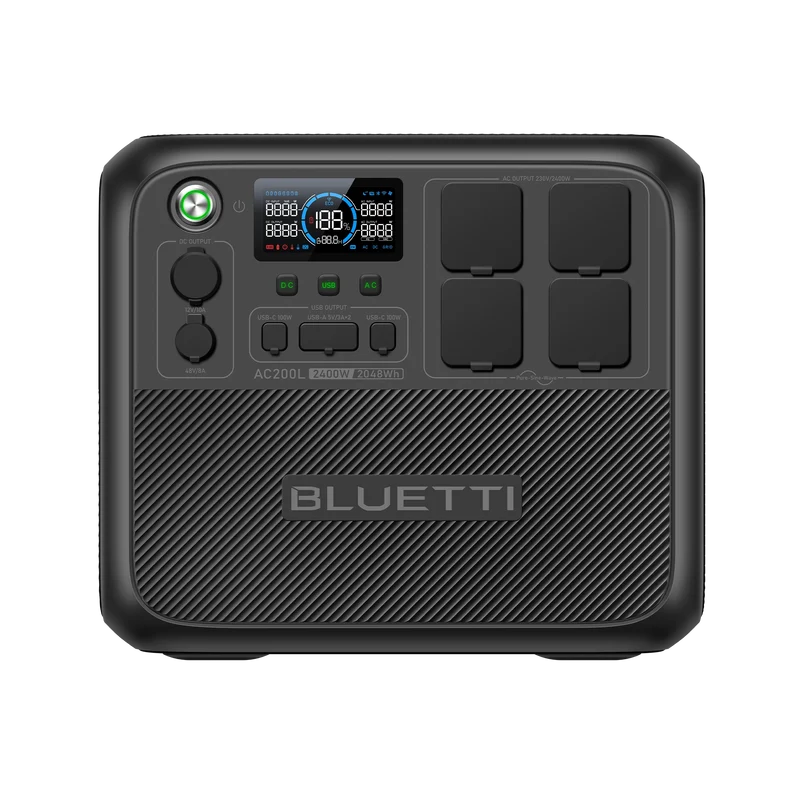 BLUETTI AC200L Station électrique portable | 2400 W / 2048 Wh（Amz）