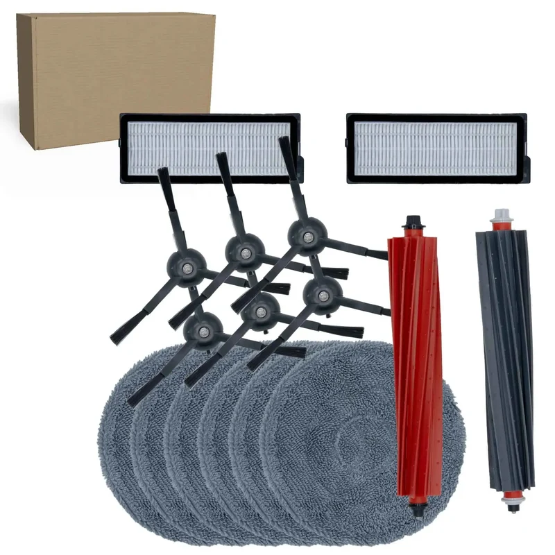 Kit de maintenance pour robot aspirateur Roborock Qrevo Master et Qrevo Slim 15 pièces R0517