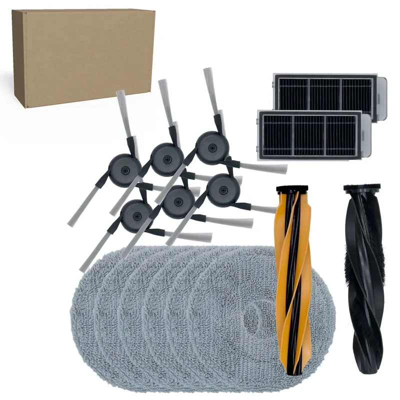 Kit de maintenance pour robot aspirateur Dreame X50 Ultra, X50 Master, L40s Pro Ultra, L50 Pro Ultra et Matrix10 Ultra 15 pièces R0515