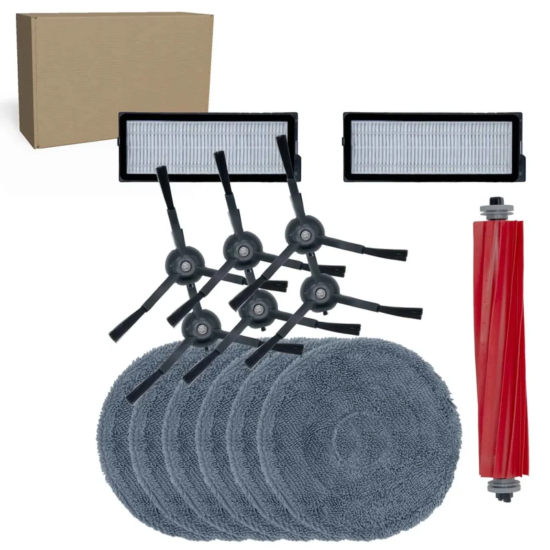 Kit de maintenance pour robot aspirateur Roborock Qrevo Pro, Qrevo Plus, Qrevo S et Qrevo MaxV 15 pièces R0512