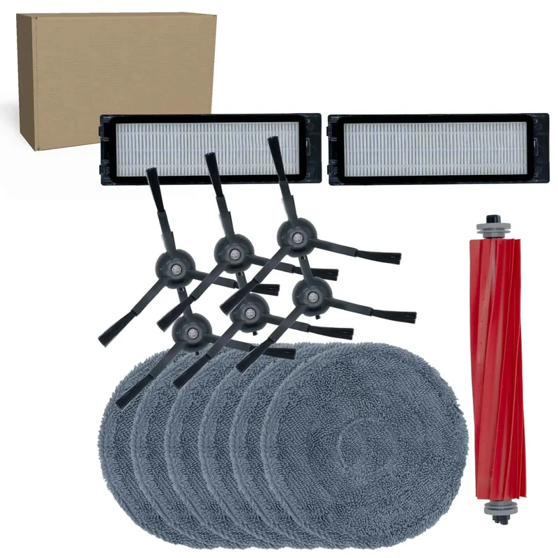 Kit d'entretien robot aspirateur Roborock P10, Qrevo S, Qrevo Pro et Qrevo MaxV 15 pièces R0505