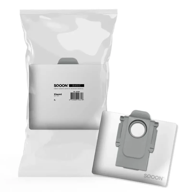Sacs pour robot aspirateur Roborock Q5+, Q7+, Q7 Max, S7 Pro Ultra, S7 MaxV Ultra et S8 Pro Ultra 3 unités 42161