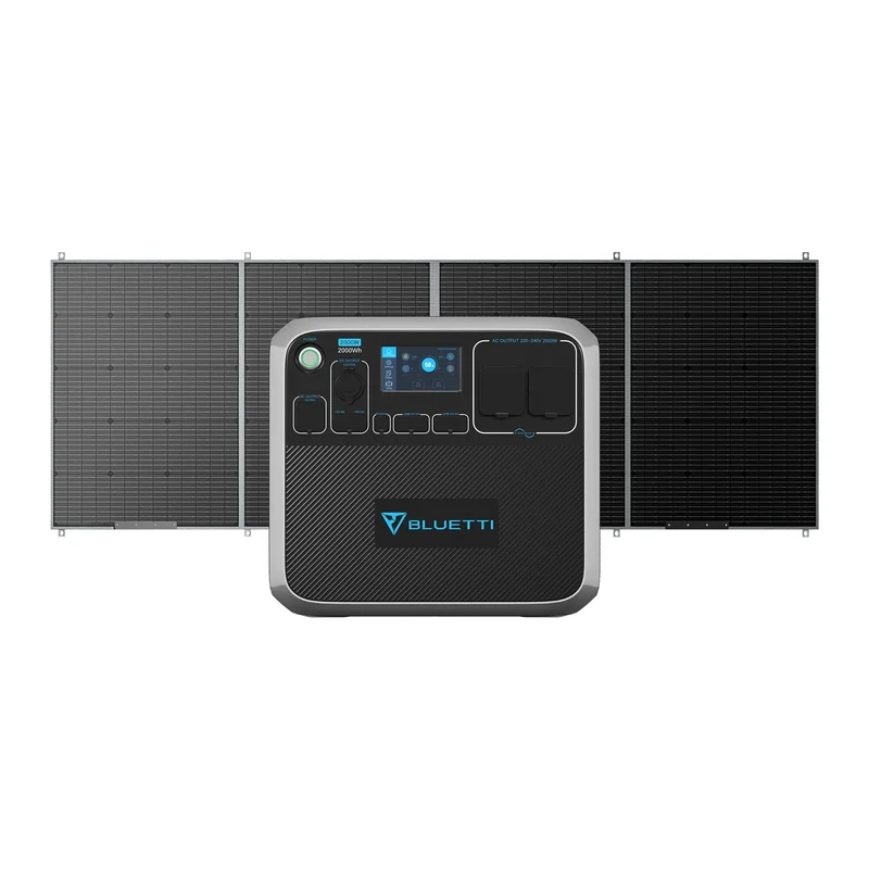 BLUETTI AC200P + PV420 Groupe électrogène solaire