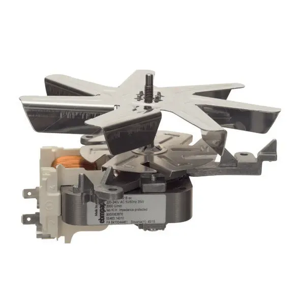 Moteur ventilateur pour four Bosch 00651461 compatible AEG Siemens Neff
