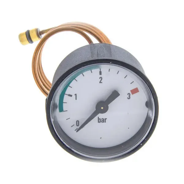 Manomètre pour chaudière Vaillant 101271 0-3 bar rapide pro-plus