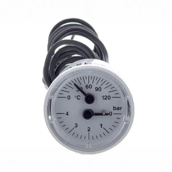 Thermomètre manométrique pour chaudière Manaut BI1475108 modèle MICON MINOX
