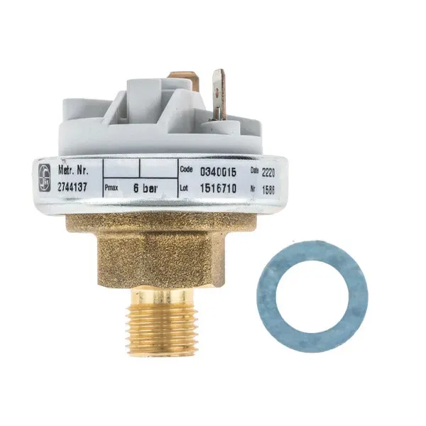 Pressostat d'eau pour chaudière Wolf 8751201 circuit chauffage