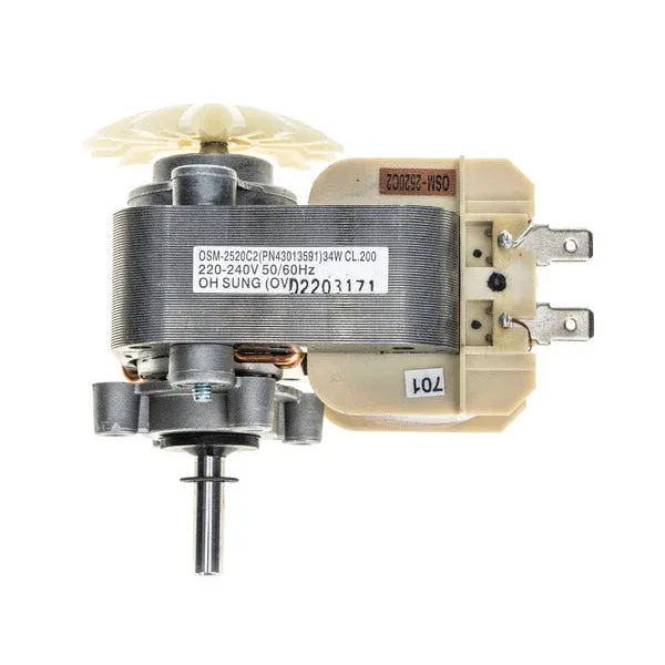 Moteur ventilateur pour sèche-linge Otsein 43013591 compatible Candy