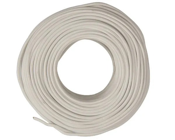 Câble gaine blanc 2x1mm. 1kV