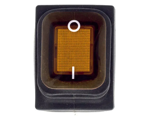 Interrupteur bipolaire 1t avec témoin ambre