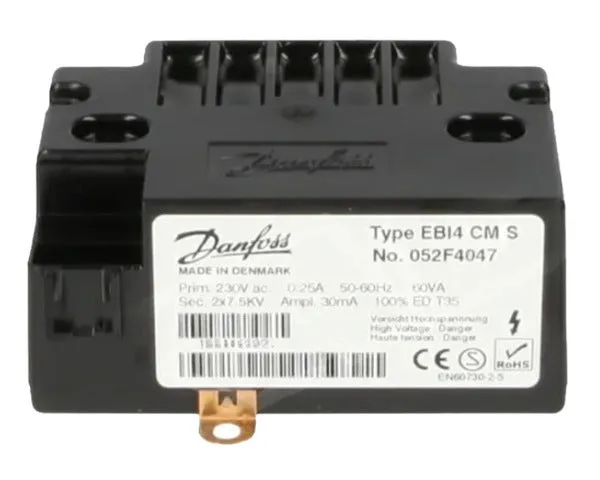 DANFOSS TRANSFORMATEUR BRÛLEUR EBI4 CMS | 052F4047