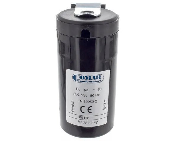 Condensateur de démarrage KONEK 63/80 µF 250 V