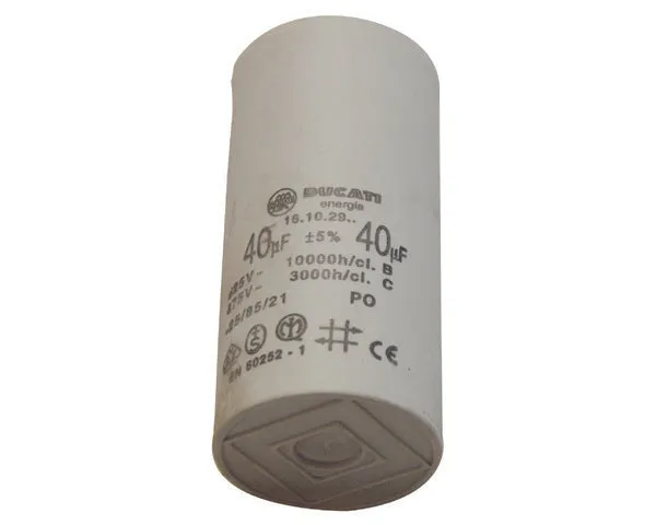 Condensateur sans vis 40 µF 450 V