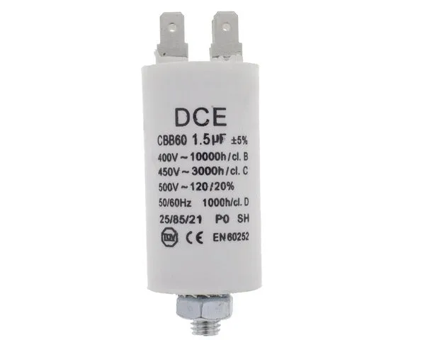 Condensateur de travail 1,5 µF 450 V