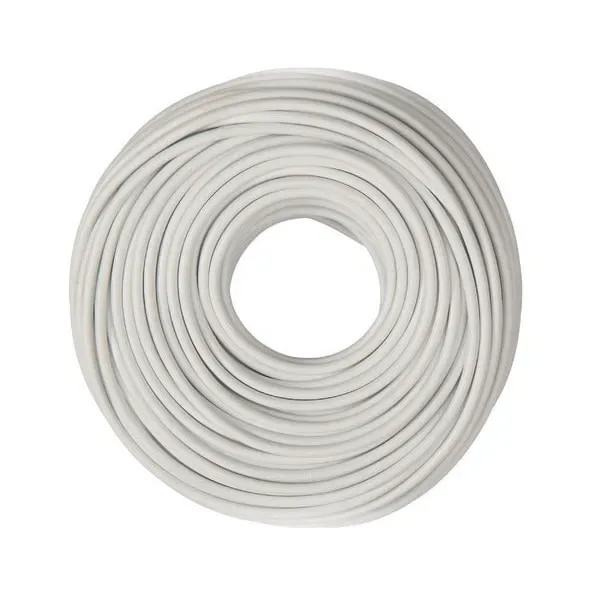 Câble électrique souple 4x1,5 mm 0,5KV blanc universel pour électroménagers