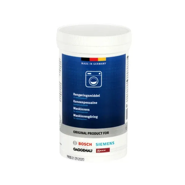 Nettoyant en poudre pour lave-linge Bosch 200 g code 00312212