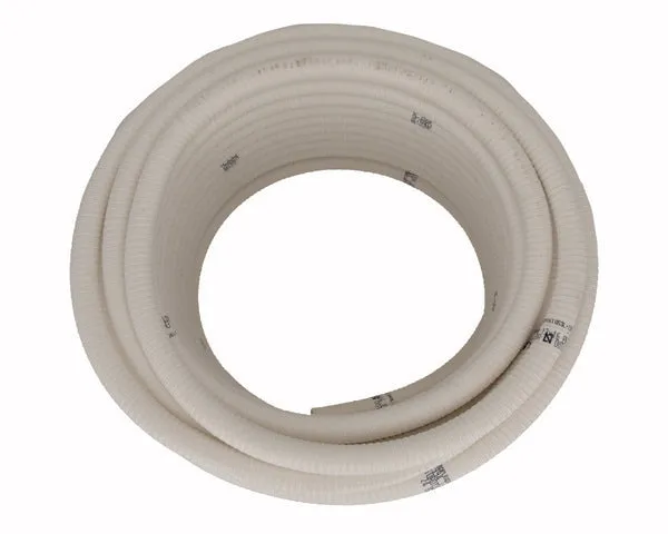 Tuyau en PVC 013/16 blanc souple au mètre