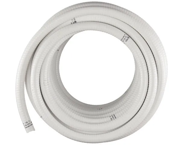 Tuyau en PVC 016/20 blanc souple au mètre