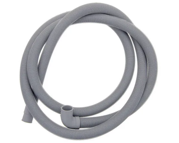 Tuyau d'évacuation embouts 90/180° 22x20x2500mm.