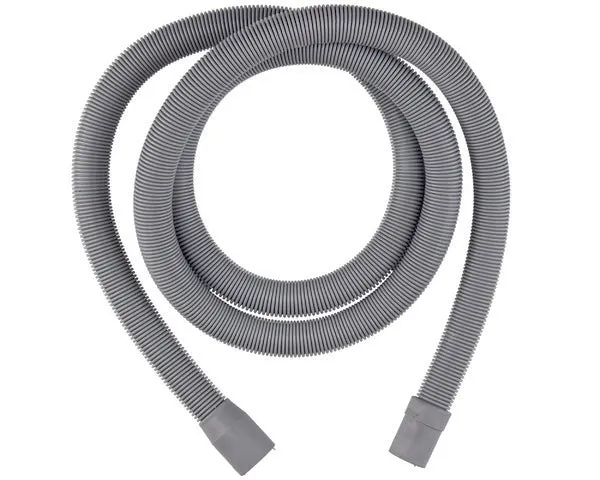 Tuyau d'évacuation embouts 180º 20x24x1800 mm.