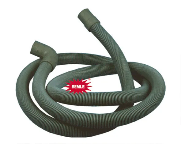 Tuyau d'évacuation embouts 90/180° 22x22x1800mm