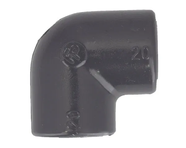 Coude à 90° pour tube rigide ø 20 mm. | 084.00.0021.