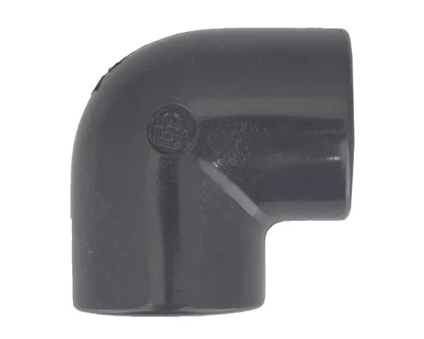 Coude 90° pour tube rigide ø 25 mm.