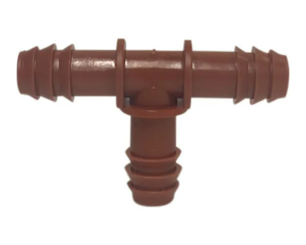 Te 90º 10/17 mm tube souple