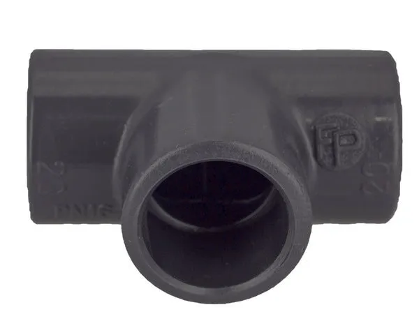 Té pour tube rigide 90º ø 20 mm.