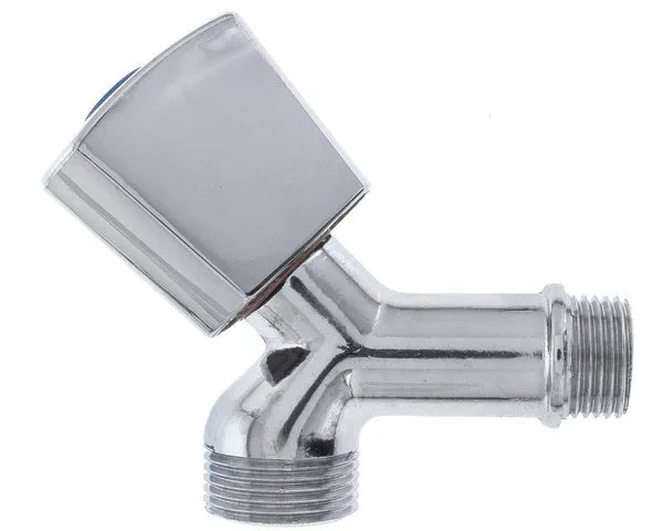 Robinet universel simple pour lave-linge chromé