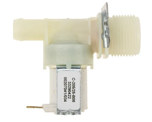 Soupape de lave-linge unidirectionnelle 180º sortie 14 mm.