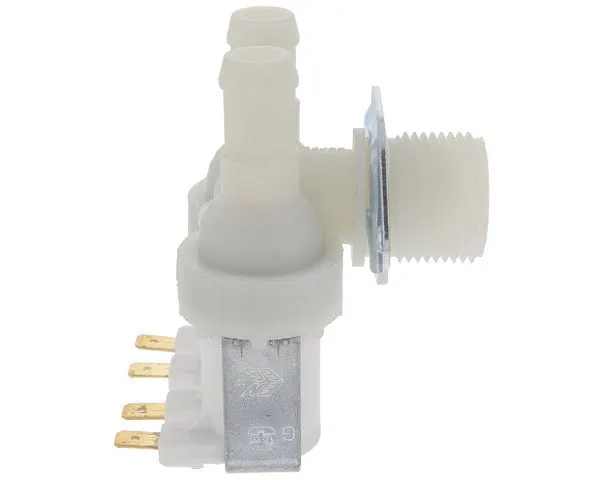 Soupape de lave-linge 2 voies 90° sortie 14 mm